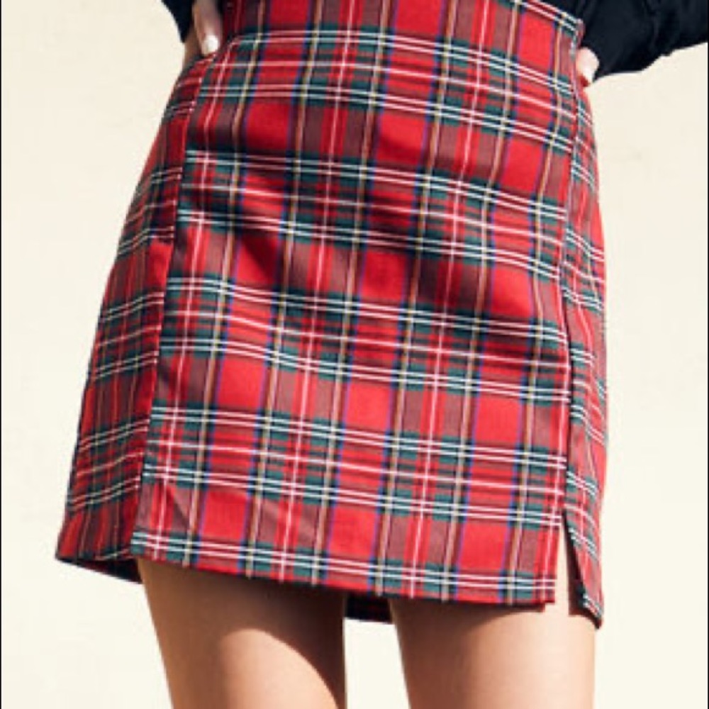Pacsun plaid skirt - Picture 2 of 2